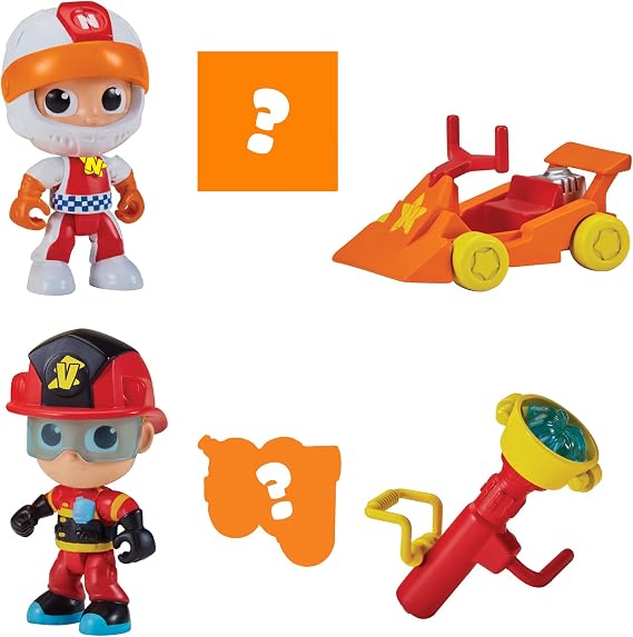 Vlad and Niki Firefighter Vlad & Racing Niki 2 Pack