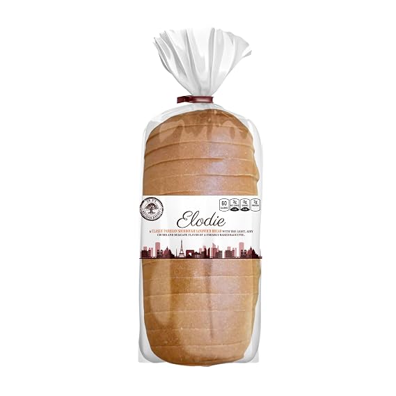 Dr. B's Elodie Parisian Style White Sourdough Sandwich Bread | 1 Pack,16 oz