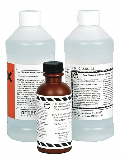 Free Chlorine Reagent Set CL17 Analyzer