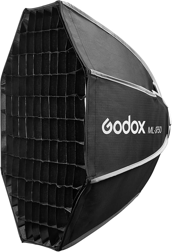 Godox ML-SF50 Octagon Softbox 37" 50cm and Honeycomb Grid Softbox