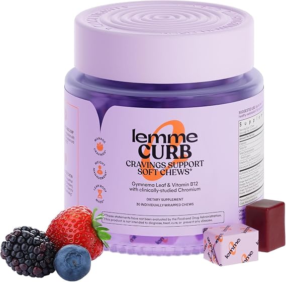Lemme Curb Cravings Soft Chews Manage Appetite (30 Chews)