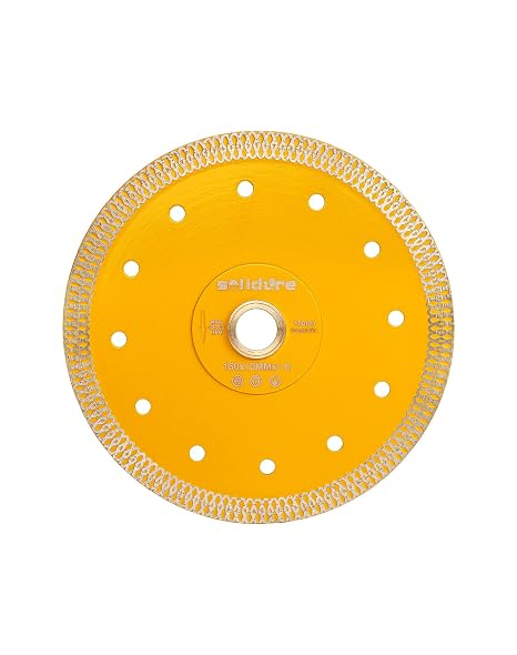 150mm Tile Diamond Blade,Ceramic Cutting Disc with 22.23/20mm Arbor Cutting for Granite,Marble,Ceramic Tile
