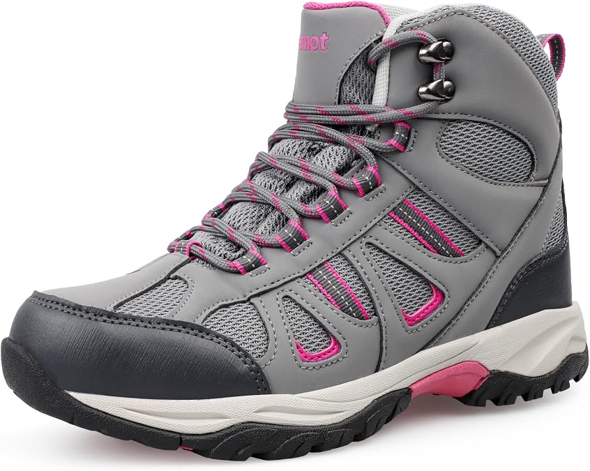 riemot Women's Lightweight Walking Boots with Cushioned EVA Midsole