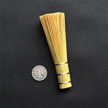 WellieSTR 1 Piece Jepanese Handwork Tool Bamboo Art Brush for Baking, Dessert, DIY Soap, Wagashi,Moon Cake,Candy, Biscuit