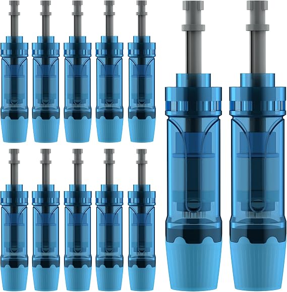 12Pcs Replacement Cartridges for Dr. Pen M8S A11 A9 A8S - (4x18Pin, 4x36Pin, 4xRound Nano) - Anti-backflow Microneedling Pen Tips Variety Pack - Home Use Beauty Accessories