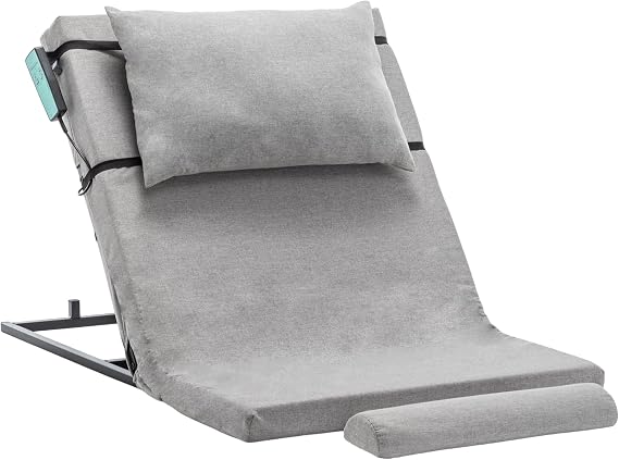 Electric Lifting Backrest for Bed, 4-68 Adjustable Lifting Bed Backrest for Sleeping Reading Relaxing, Adjustable Assisted Wake-up Device for Elderly Pregnancy Patients Handicap Mobility Assistance