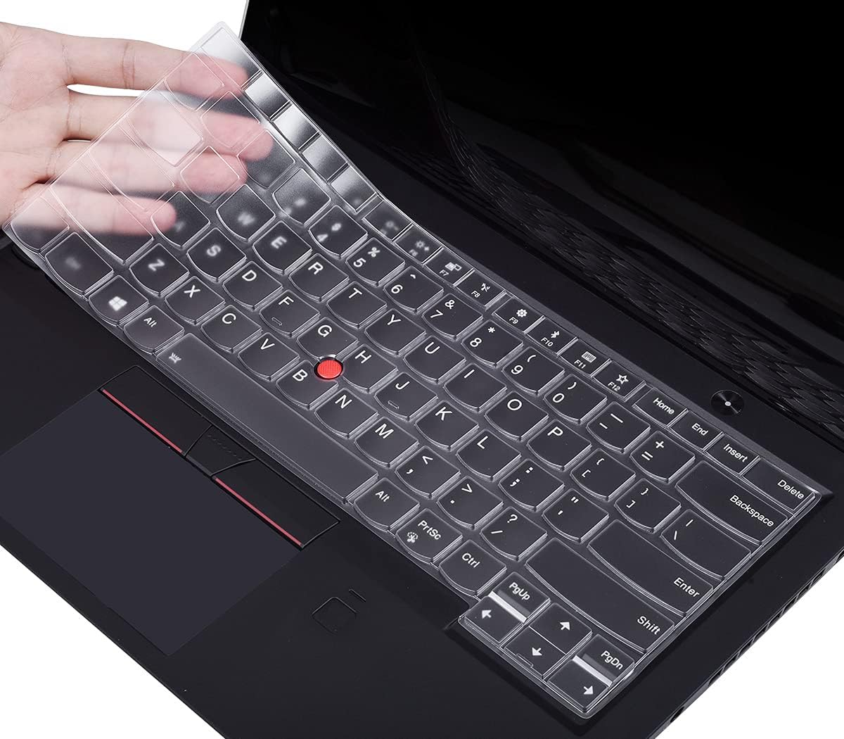 Keyboard Cover Skin Protector for 14 Lenovo ThinkPad X1 Carbon Gen 8765 2020-2017,Lenovo ThinkPad X1 Yoga 2rd3rd4thThinpad T490 T490s T480 T480S[NOT for 2021 Lenovo ThinkPad X1 Carbon Gen 9]