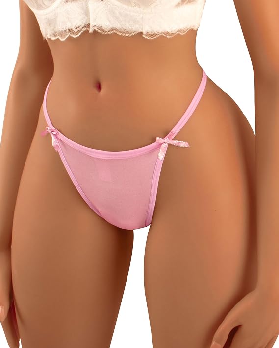 Banamic G-String Thongs for Women Seamless Underwear Soft T-back Panties