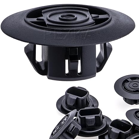 Rexka 5pcs Rocker Molding Retainer Clip Nut 90467-22014 for Toyota, Lexus