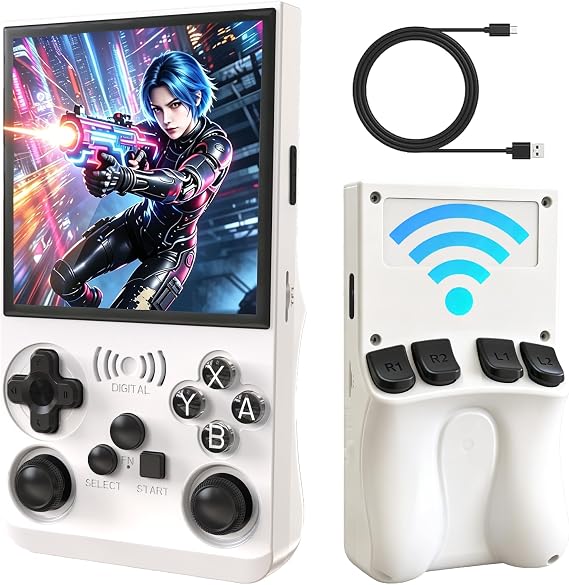 Retro Handheld Game Console,Retro Gaming Console with 4 Inch Screen