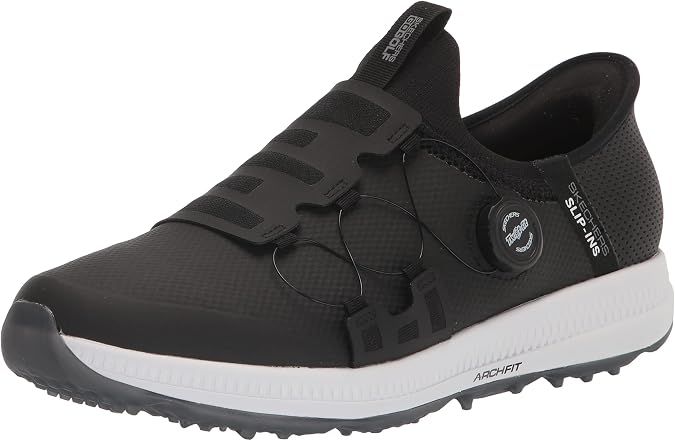 Skechers Men's Go Golf Elite 5 Arch Fit Waterproof Slip in Golf Shoe
