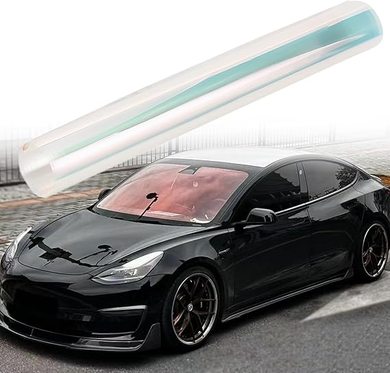 Chameleon Charming Red Windshield Tint 89.3% VLT Car Front Window Tint Colorful Red Color Change Effect Car Window Solar Protection Film, 39.37" x 118.11"