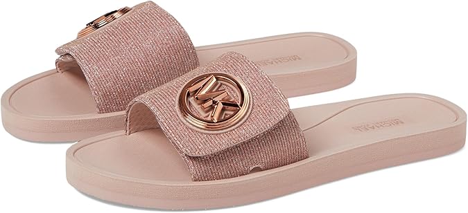 Michael Kors Women's MK Charm Slide