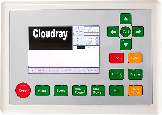 Cloudray Ruida 6442S Panel for 6442S 6442G Controller CO2 Laser Engraver and Cutting Machine | Cutting Machine