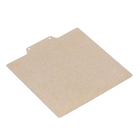 3D Printer Build Plate Side PEI Sheet Strong Adhesion & Easy Removal, 120x120mm, User-Friendly for Easythreed K9 (Compatible with)