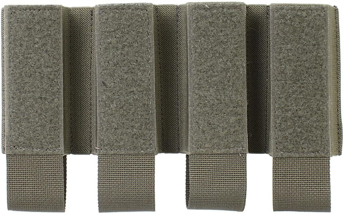 PEW Tactical FC Style Turnover Quad SMG Magazine Pouch, Large
