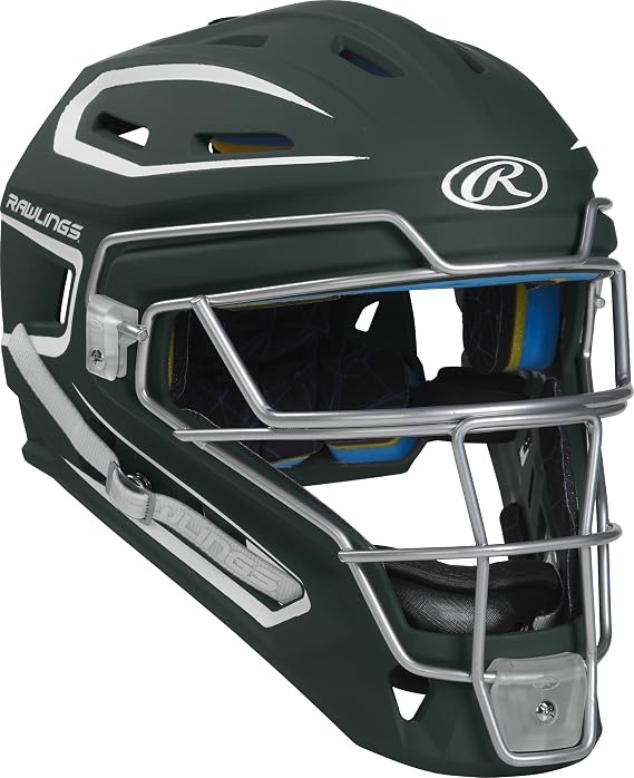 Rawlings Rawlings | MACH Series Catcher's Helmet | Baseball | Junior & Senior Sizes | Multiple Styles