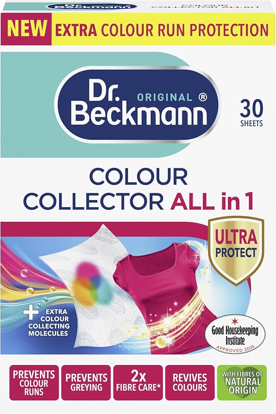 Dr. Beckmann Colour Collector All in 1, Stops Colour Runs, 30 Sheets