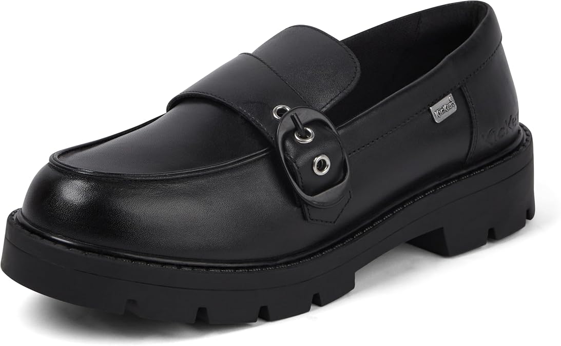 Kickers Womens Kori Monk Strap Leather