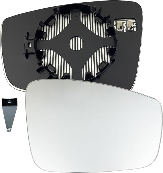 Passenger Side Heated Mirror Glass Compatible with Volkswagen Passat Beetle