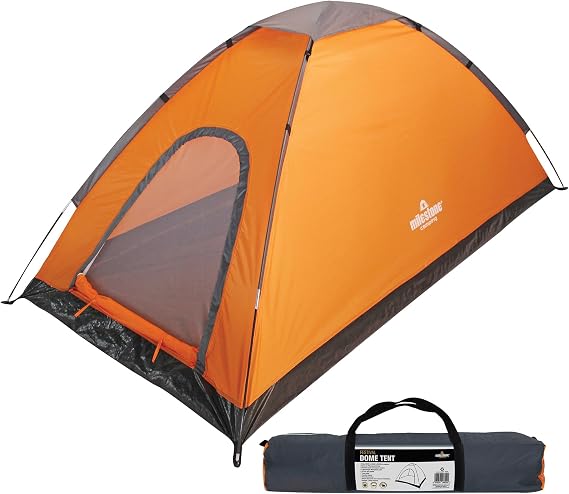 Milestone Camping Dome Tent/Sleeps Water Resistant/Portable