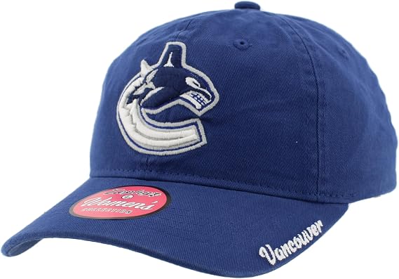ZHATS NHL Womens NHL Officially Licensed Women's Adjustable Hat Girlfriend Icon Team Color