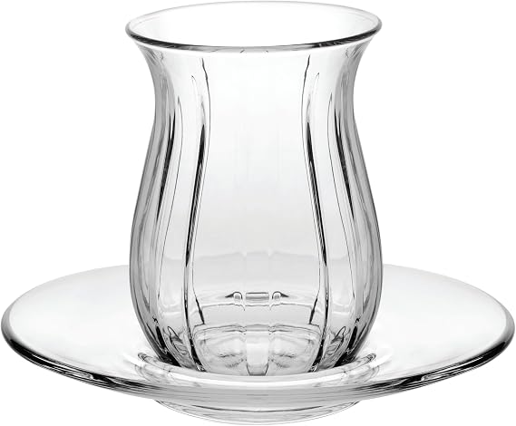 Pasabahce Linka Simple Tea Set, 140 ml, 6 Pieces
