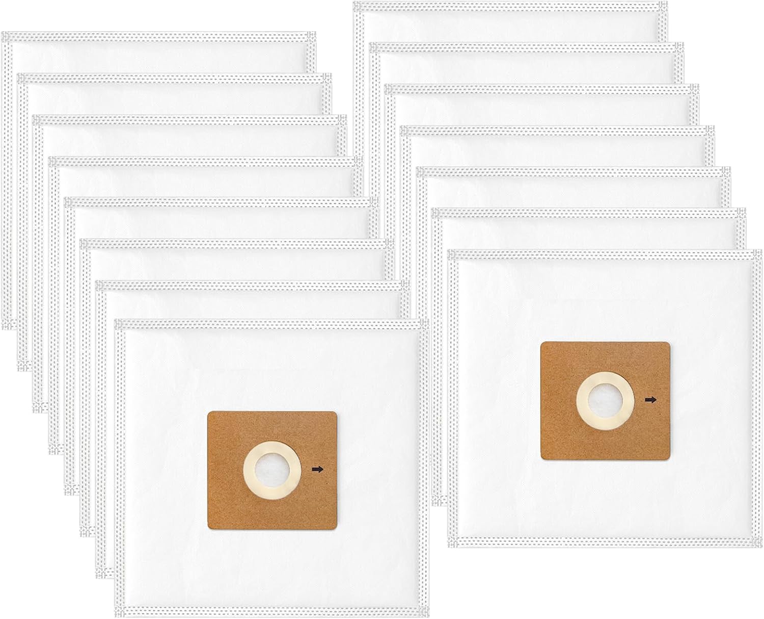 15 Pack NEN170 Vacuum Bags Compatible with Eureka NEN170 Bagged Canister Vacuum Cleaner, Specialized Replacement Eureka Vacuum Dust Bags