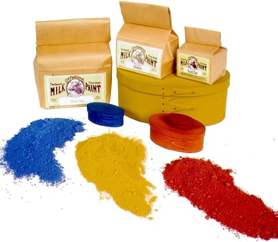 Old Fashioned Milk Paint Non-VOC Powder Paint (Gallon, Barn Red)