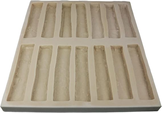 Rubber Molds for Concrete, Rustic Brick Flat Mold
