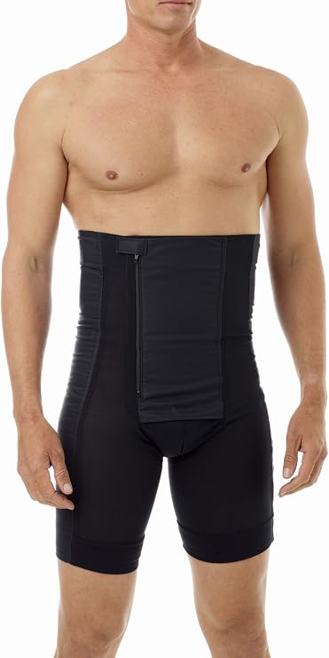 Underworks Men's Power Shaper Long Leg Brief Girdle