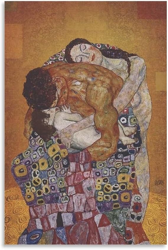 Gustav Klimt Hygieia Prints Wall Art Poster Home Decor Poster Wall Art Hanging Picture Print Bedroom Decorative Painting Posters Room Aesthetic 16x24inch(40x60cm)