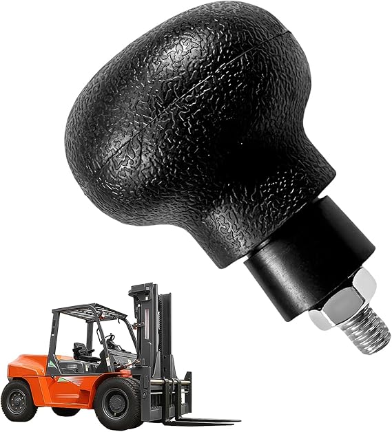 Steering Wheel Knob, 8 mm Screw Non-Slip Auto Steering Wheel Spinner Booster, Labor-Saving Wheels Knob Turning Aid Ball for Trucks Forklifts Tractors, Car Accessories