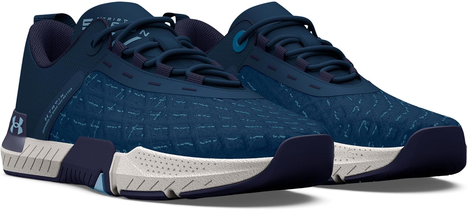 Under Armour Tribase Reign 5 Varsity Blue/Midnight Navy/White Clay 7.5 D (M)