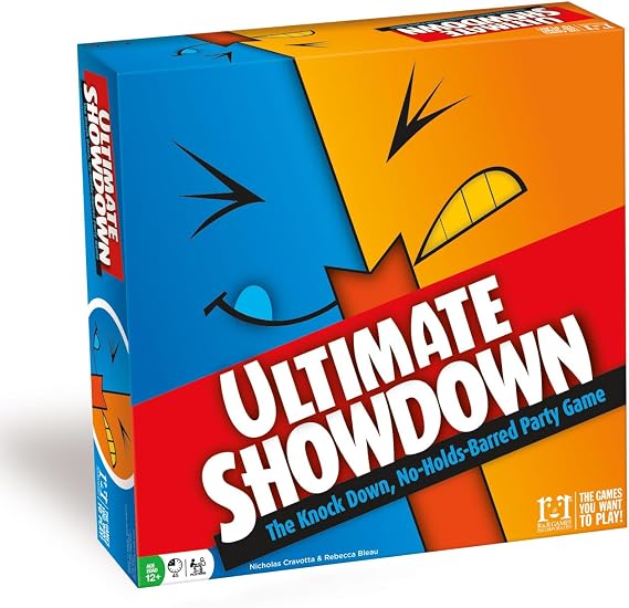 R&R Games Ultimate Showdown Board Game, Social Board Games for Family Night, Engaging Party Game for Kids, Teens, and Adults, 3 to 8 Players