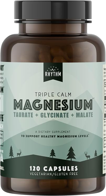 Natural Rhythm Triple Calm Magnesium Complex 150mg, 120 Capsules