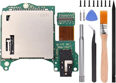 Game Card Reader Slot Replacement Compatible with Switch Third Party
