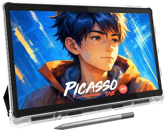 11" Standalone Drawing Tablet, Portable PicassoTab, No Computer Needed -X11