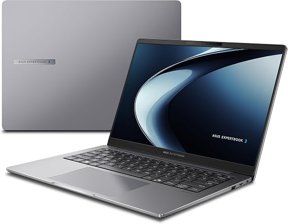ASUS ExpertBook PM3 14 Business Laptop, AMD Ryzen AI7 350 Processor, 32GB RAM, 1TB SSD, WiFi 7, Windows 11 Pro, Misty Grey, PM3406CKA-XS76