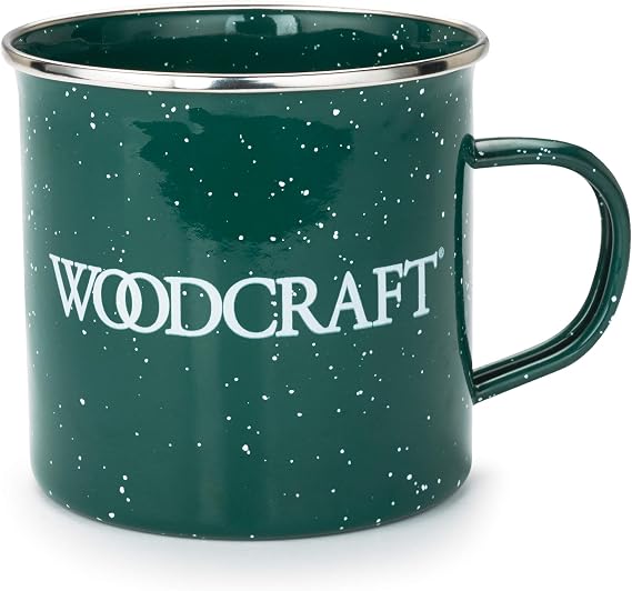 WOODCRAFT 19-Ounce Enamel Mug