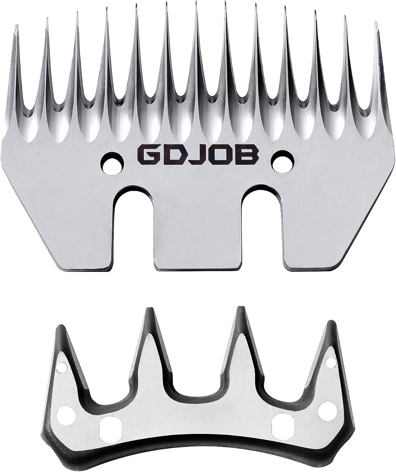 13 Teeth Straight Replacement Blades for Sheep Shears, Professional Stainless Steel Sheep Shearing Clipper Blades for Sheep Alpacas Goats