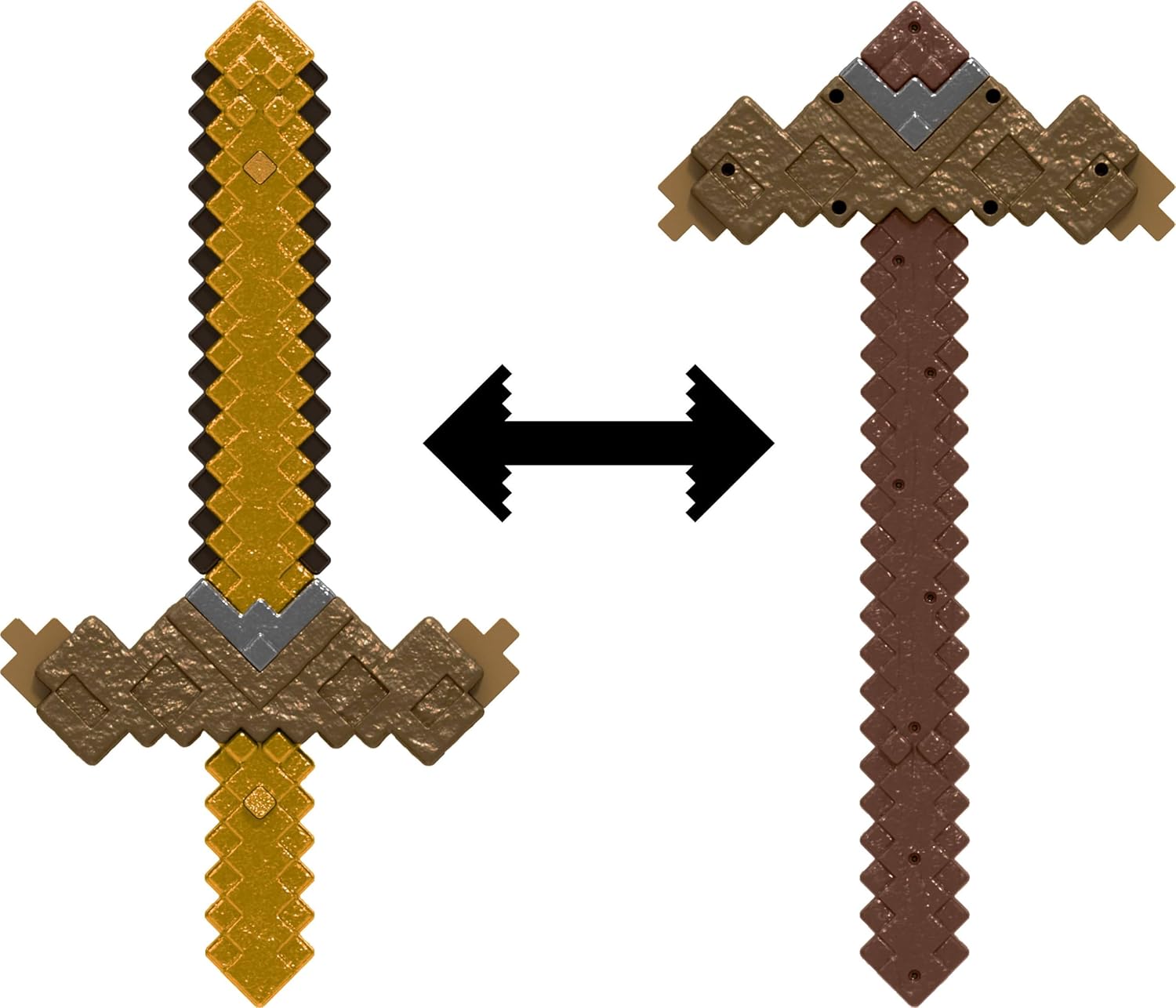 Mattel Minecraft 2'si 1 Arada Kılıç ve Kazma JKC15