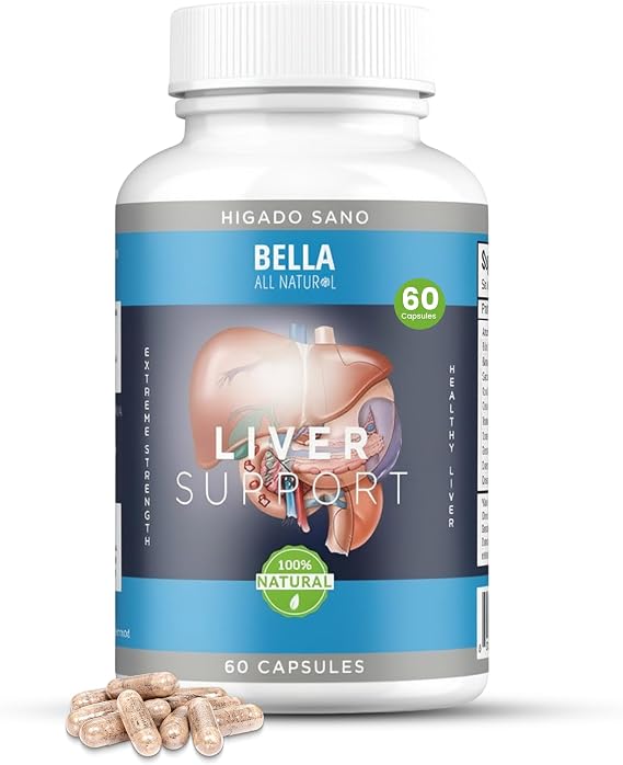 Bella All Natural Liver Support Capsules