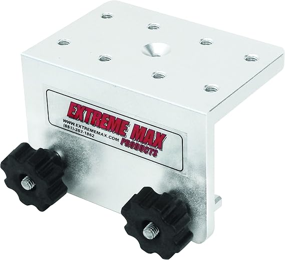 Extreme Max 3005.4402 90 Aluminum Slider Base for Tracker Versatrack Systems