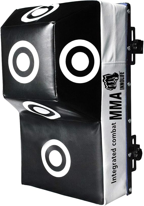 INNOLIFE Wall Mount Boxing MMA Training Punching Target (27.56 x 15.75 x 11.8 inches)