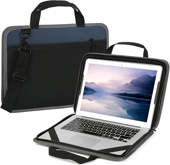 CDBXPRG Laptop Case Sleeve 15.6 inch,15-16 inch Shockproof Computer Cover for HP,Laptop Bag for ASUS Acer Aspire 15,HP Pavilion/Envy 15,Dell Inspiron/Latitude 15,Lenovo IdeaPad 15,ASUS ZenBook(Blue)