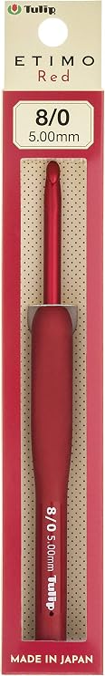 Etimo Crochet Hook, Size 8/5.00mm (TED-080E)