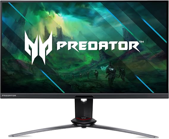Acer Predator XB283K KVbmiipruzx 28" UHD 3840 x 2160 Agile-Splendor IPS PC & Console Gaming Monitor | AMD FreeSync Premium/G-SYNC Compatible | 144Hz | 1ms | 1xUSB Type-C, 1xDP 1.4, 2xHDMI 2.1 & 4xUSB