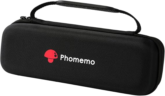 Phomemo Carrying Case, Wireless Mobile Travel Storage for Printer | Compatible with TATTMUSE A285M/M832/M834/M835/M832D Portable Printers, Paper & USB Cable - Box Only