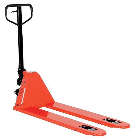 Vestil PM4-2048-LP Steel Low Profile Pallet Truck 61 In. x 20-1/2 In. x 49 In. 4000 Lb. Capacity Red